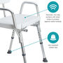 DMI&reg; Heavy Duty Bath and Shower Chair, , large image number 1
