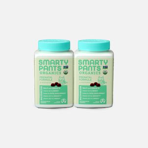 SmartyPants Organic Prenatal Complete Gummy Vitamins, 120 ct. (2-Pack)