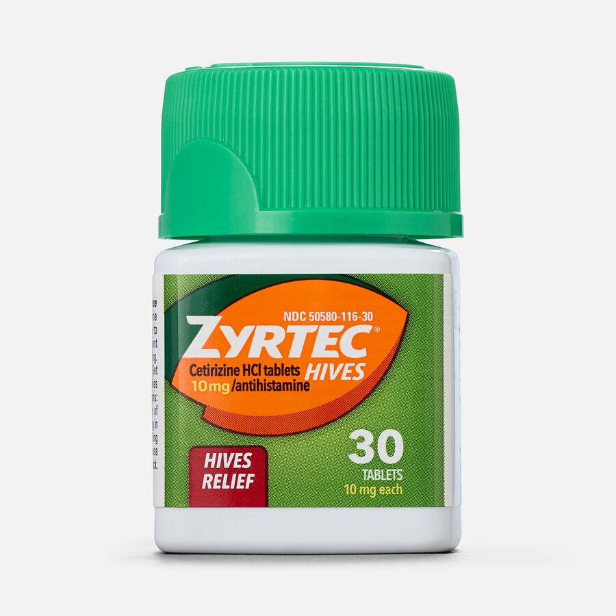 Zyrtec Hives Itch Relief 10 MG Tablets, 30 ct., , large image number 3