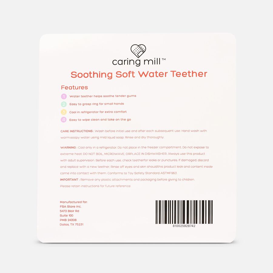 Caring Mill&trade; Soothing Water Teether, Set of 3, , large image number 2