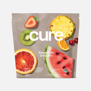 Cure Hydrating Electrolyte Drink Mix Pouches, Tropical Variety Pack, 28 ct.