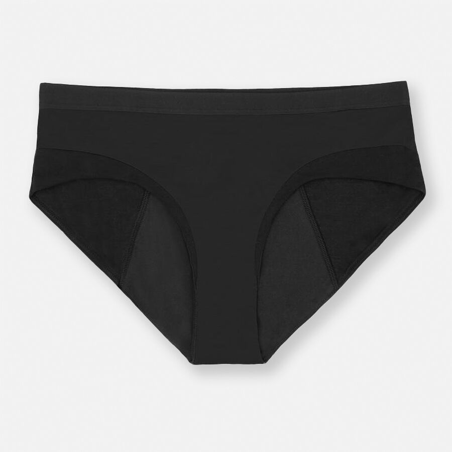 Thinx Modal Brief, Black (Moderate Absorbency), M, Black, large image number 1
