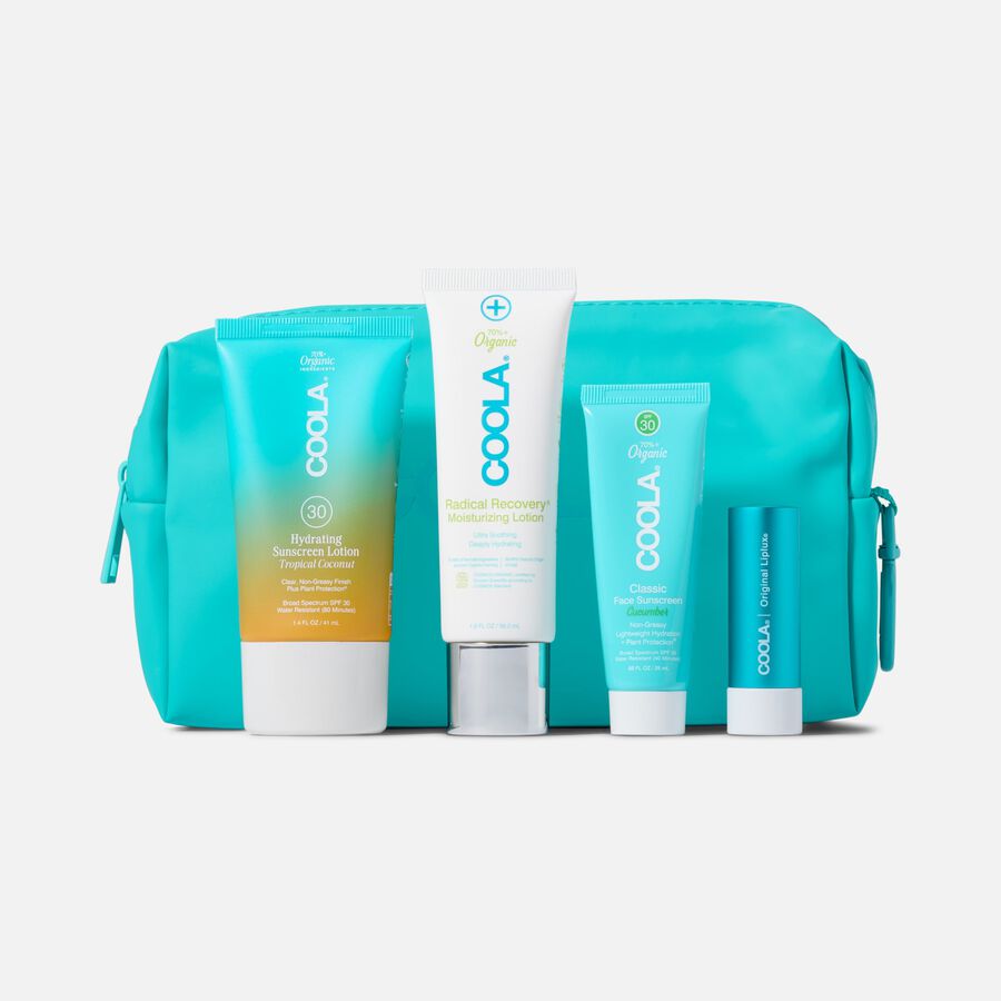 COOLA Suncare Travel Essentials, Set of 4, , large image number 0