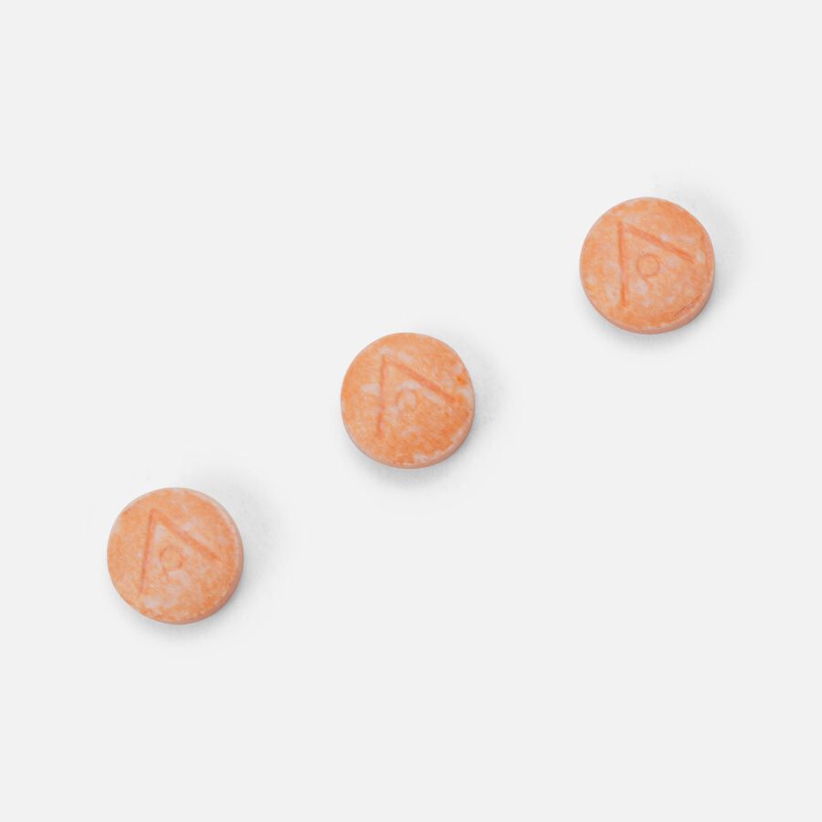 Caring Mill&trade; Aspirin Chewable Tablets Pain Reliever (NSAID) Low Dose Aspirin, Orange Flavor, 3 pack, 108 ct., , large image number 2