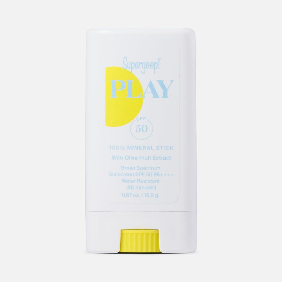 Supergoop! PLAY 100% Mineral Stick, SPF 50 with Olive Fruit Extract, .67 oz., , large image number 0