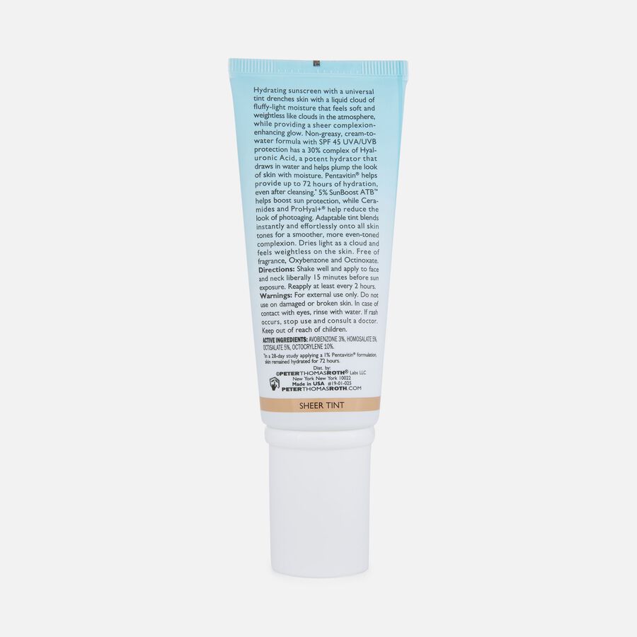 Peter Thomas Roth Water Drench&reg; Broad Spectrum  SPF 45 Hyaluronic Clous Sheer Tint Moisturizer, 1.7 fl oz., , large image number 1