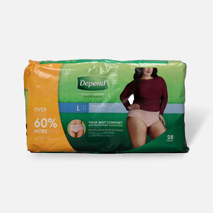 Depend FIT-FLEX Underwear, Maximum Absorbency, Large, 28 ct.