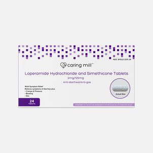Caring Mill&trade; Anti-Diarrheal Loperamide Tablets, 24 ct.