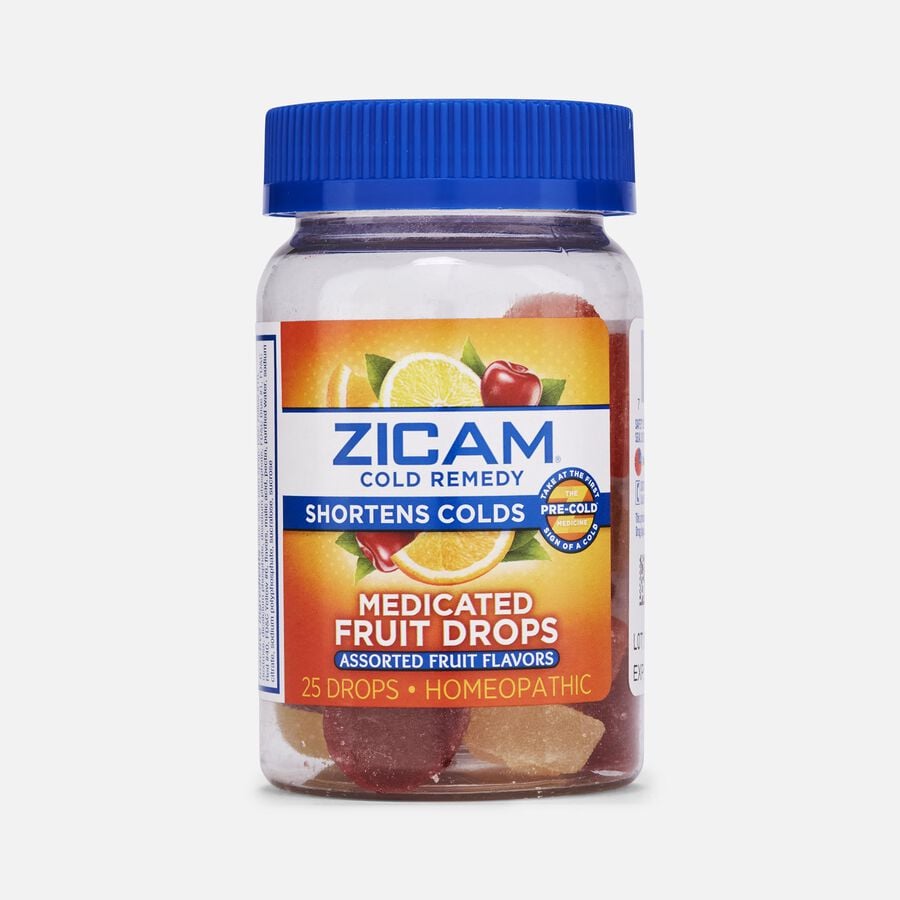 Zicam Cold Remedy Medicated Fruit Drops, 25 ct., , large image number 0
