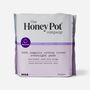 The Honey Pot 100% Organic Top Sheet Super Herbal Menstrual Pads with Wings, , large image number 3