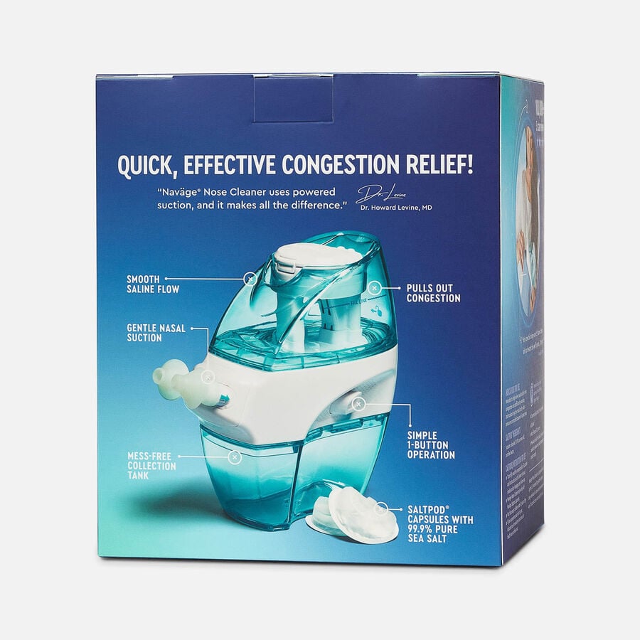 Navage Saline Nasal Irrigation Deluxe Kit, , large image number 1
