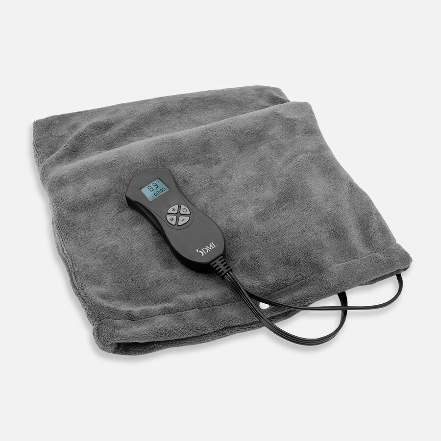 DMI Digital Heating Pad with Moist Heat Insert, Dark Gray, 12" x 15", , large image number 0