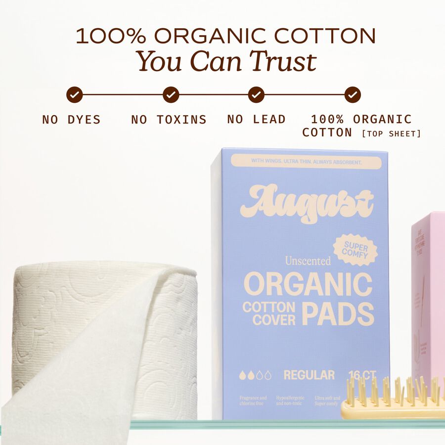 August Regular Pads, 16 ct., , large image number 1