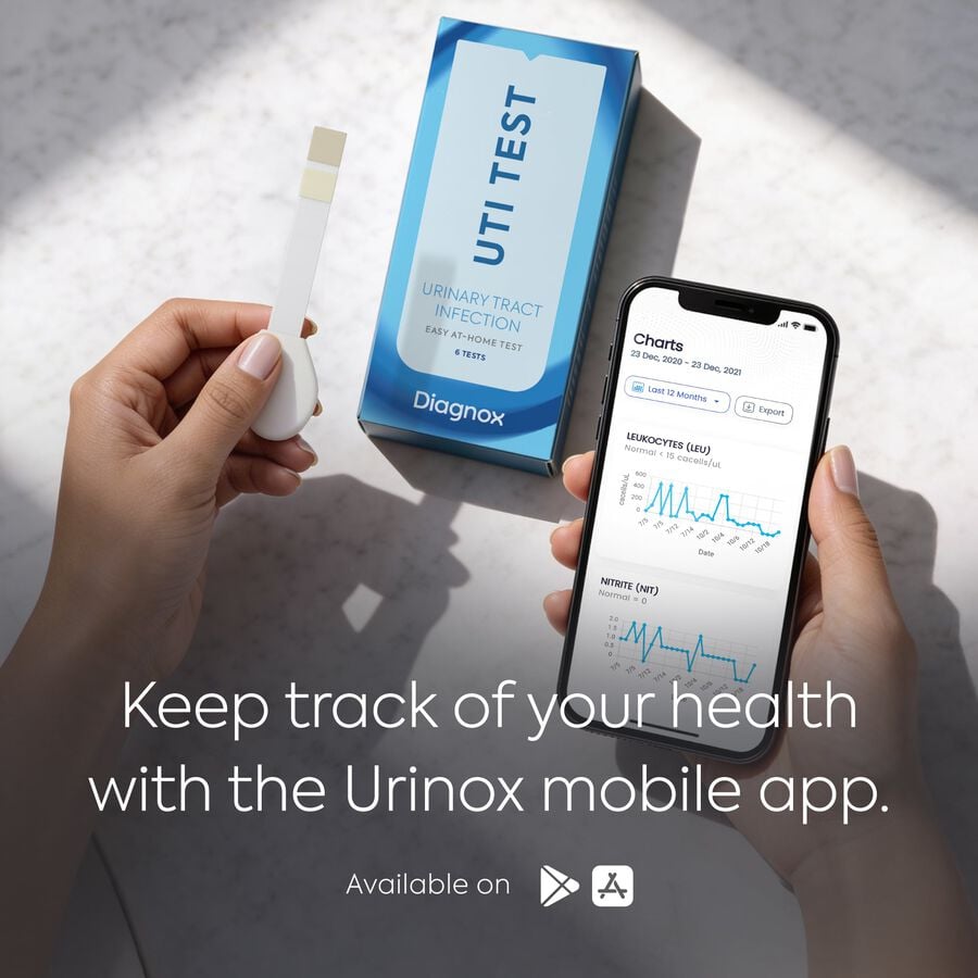 Diagnox Urinary Tract Infection (UTI) At-Home Test, FDA Cleared, 3 Pack, , large image number 8