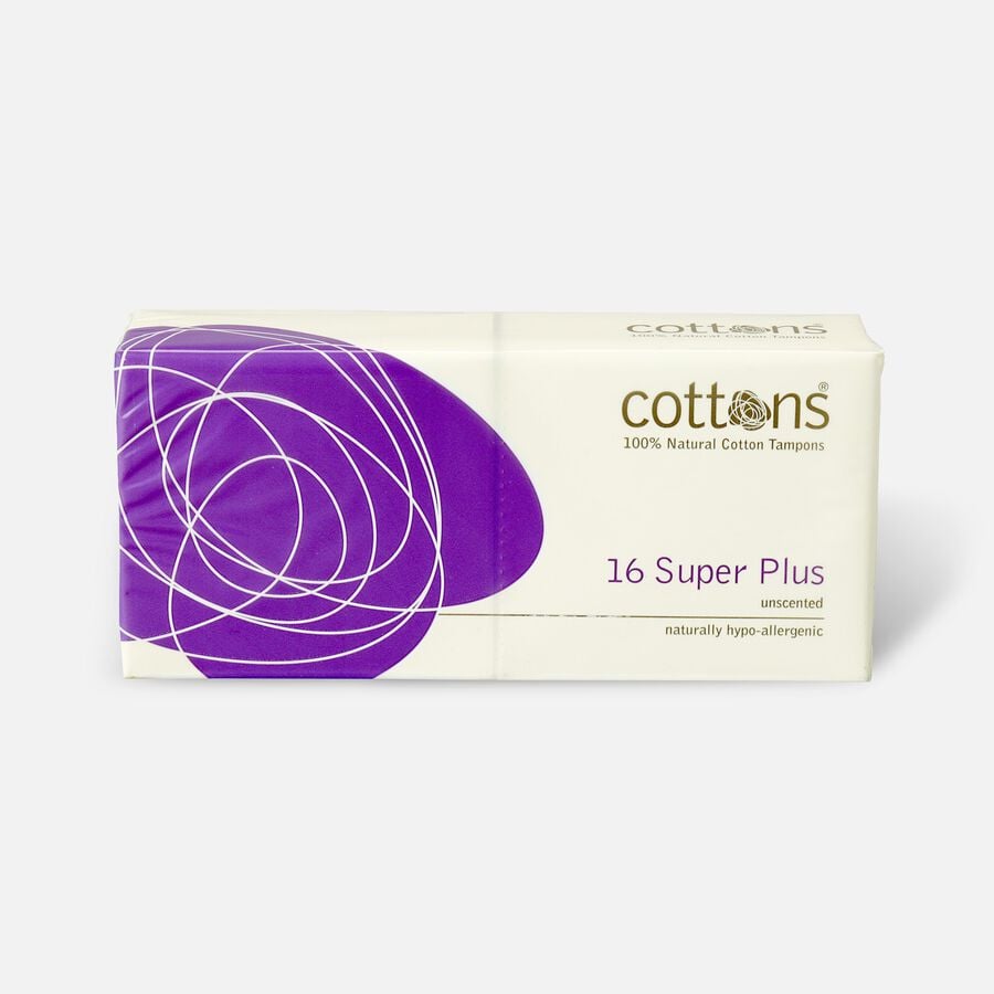Cottons Super Plus Tampons, 16 ct., , large image number 0
