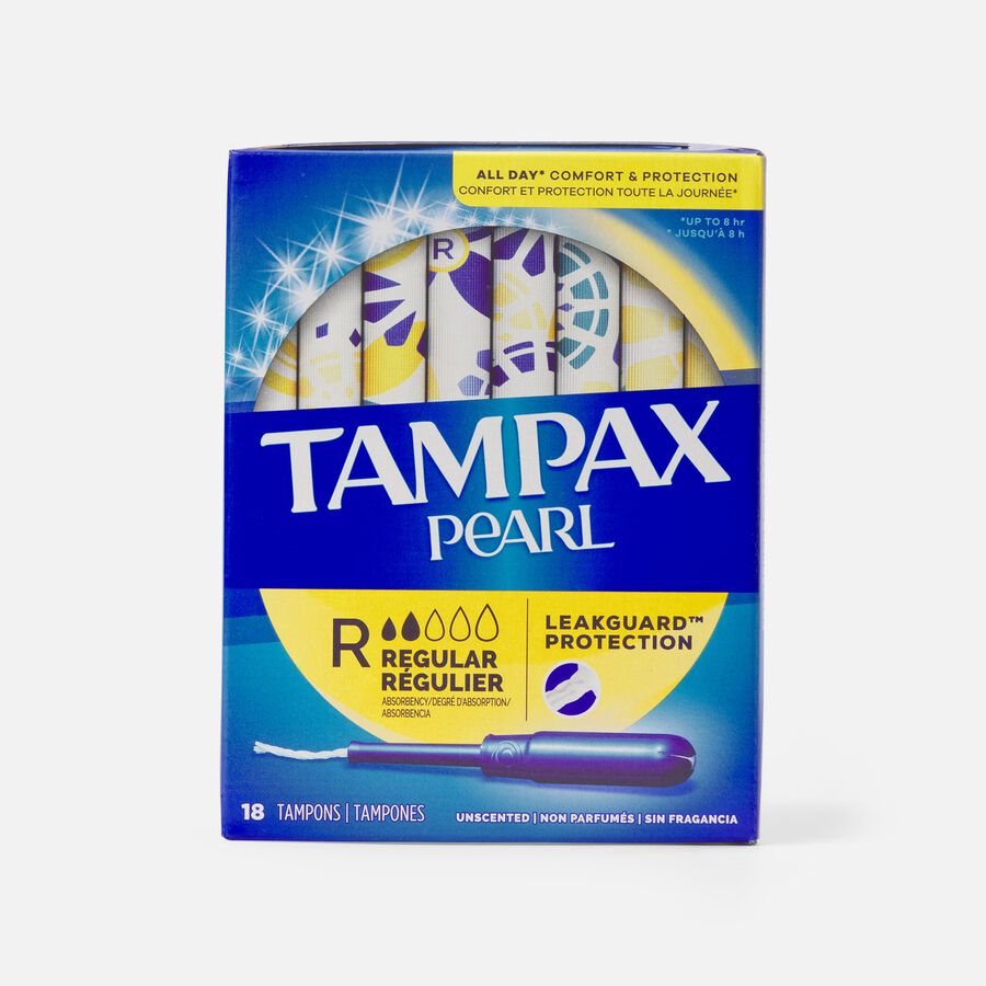 Tampax Pearl Tampons, , large image number 0