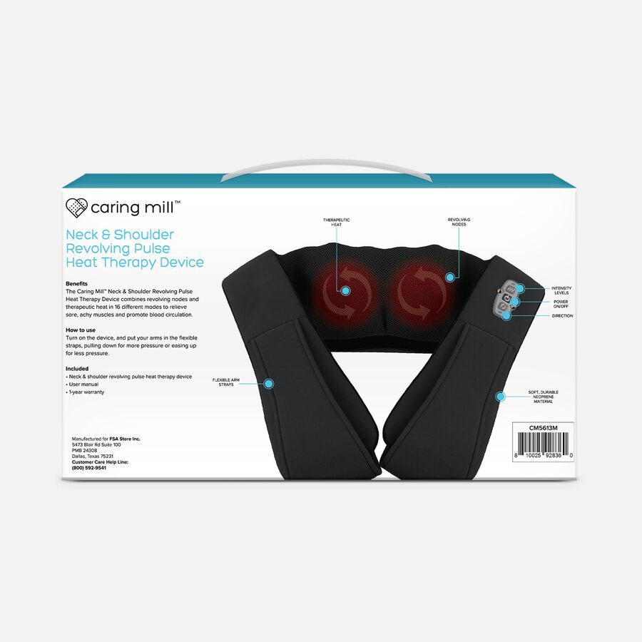 Caring Mill&trade; Neck and Shoulder Revolving Pulse Heat Therapy Device, , large image number 2