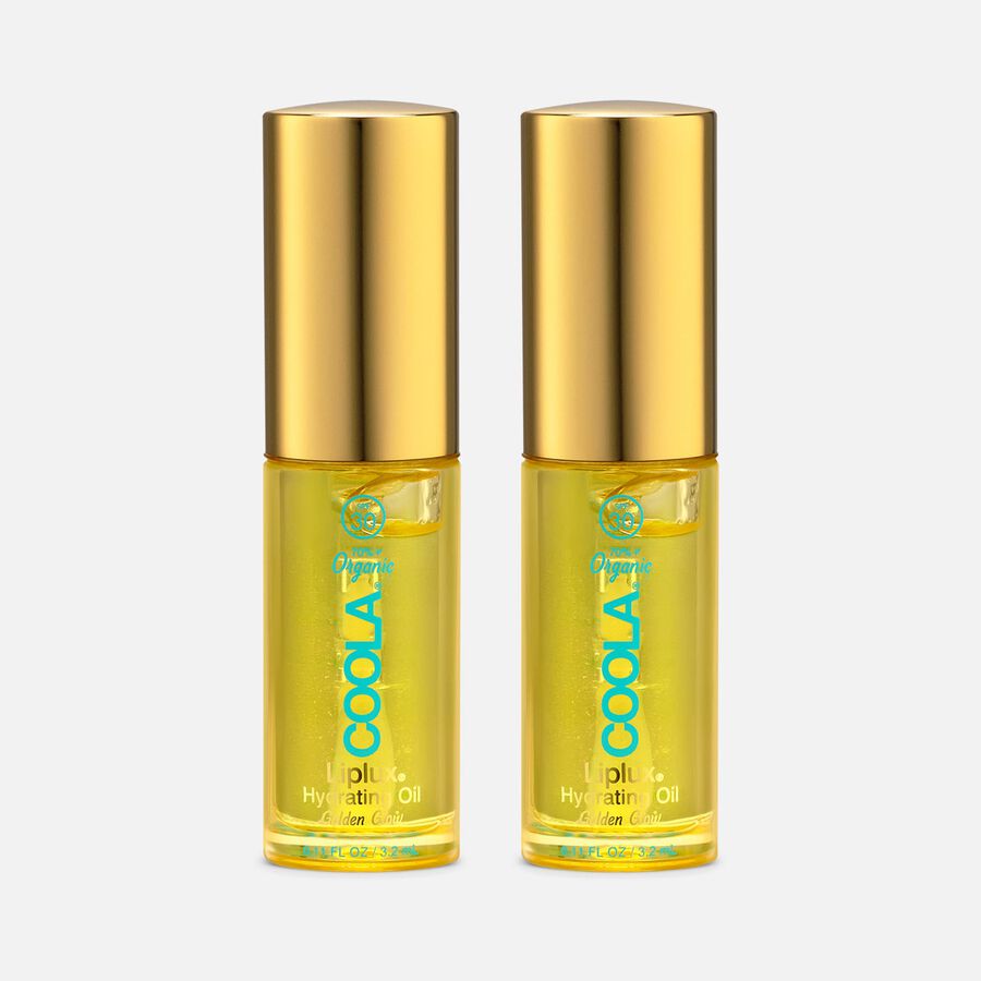 COOLA Classic Liplux Organic Hydrating Lip Oil Sunscreen SPF 30, .11 fl oz. (2-Pack), , large image number 0