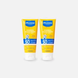 Mustela Mineral Sunscreen Lotion, SPF 50, 3.38 oz. (2-Pack)