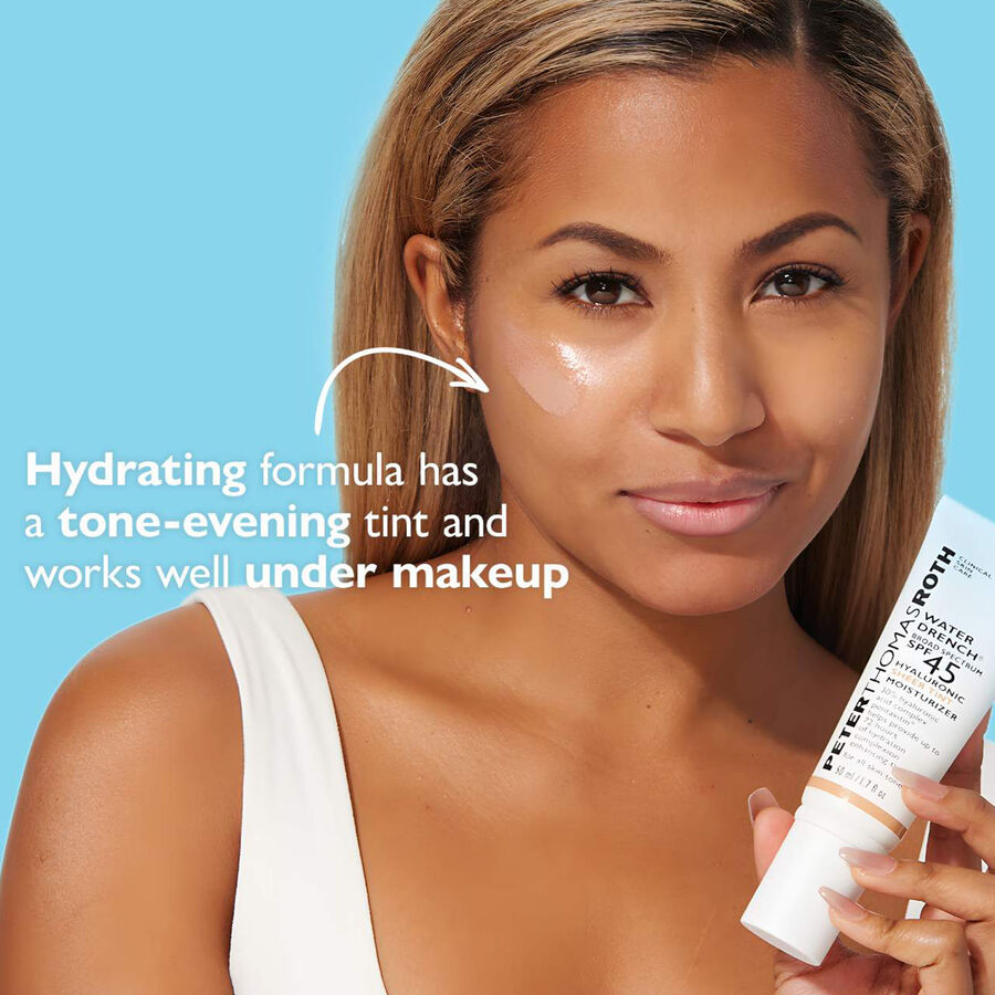 Peter Thomas Roth Water Drench&reg; Broad Spectrum  SPF 45 Hyaluronic Clous Sheer Tint Moisturizer, 1.7 fl oz., , large image number 3