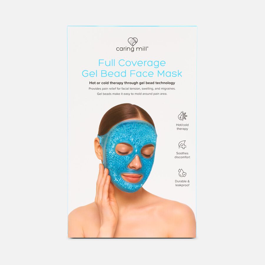 Caring Mill&trade; Full Coverage Gel Bead Face Mask, , large image number 2