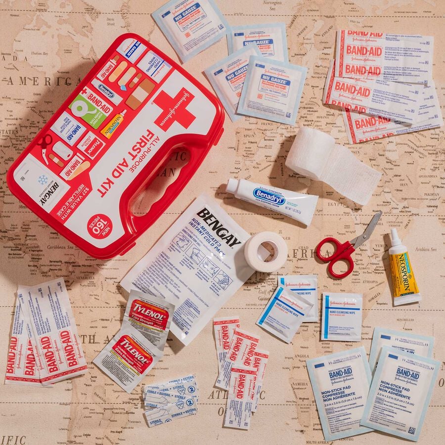 Johnson & Johnson All-Purpose First Aid Kit - 160 ct., , large image number 3
