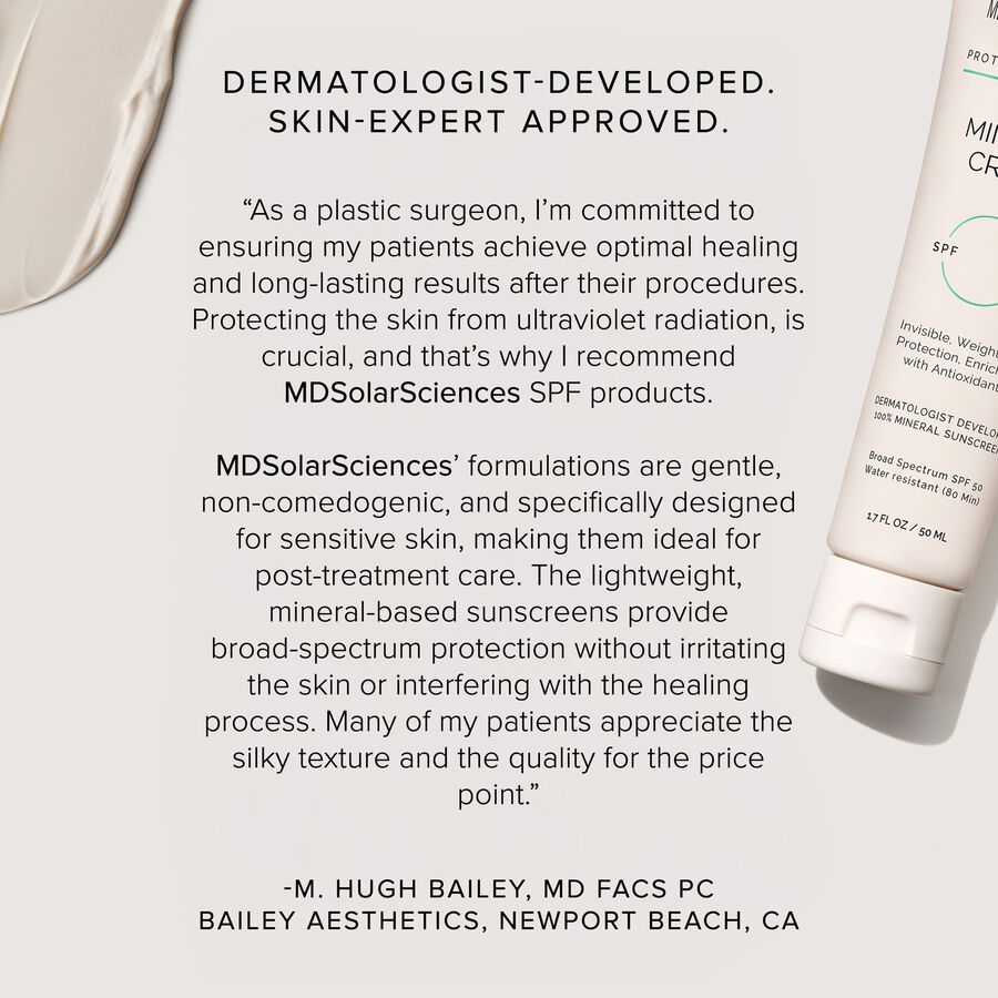 MDSolarSciences&trade; Sensitive Skin Bundle, Wash Away Cleanser and Mineral Cr&egrave;me SPF 50, , large image number 6