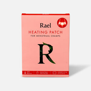 Rael Heating Patch for Menstrual Cramps, 3 ct.