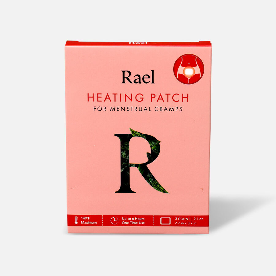 Rael Heating Patch for Menstrual Cramps, 3 ct., , large image number 0