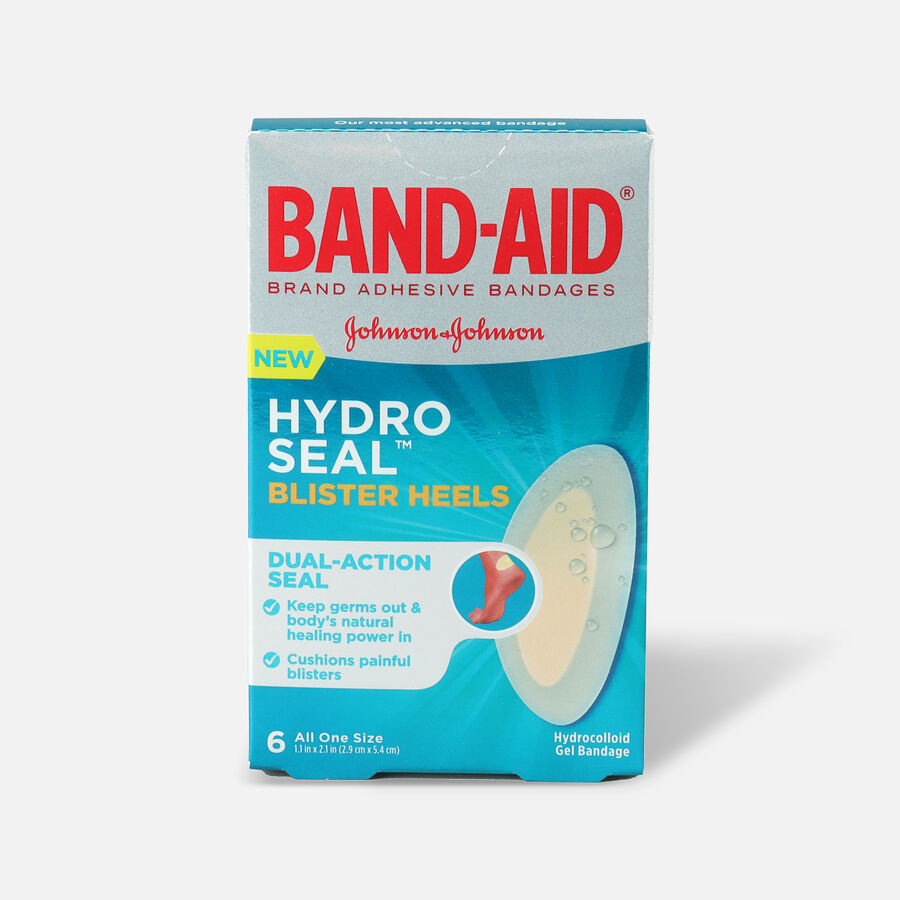BAND-AID&reg; Hydro Seal Adhesive Bandages for Heel Blisters, 6 ct., , large image number 0