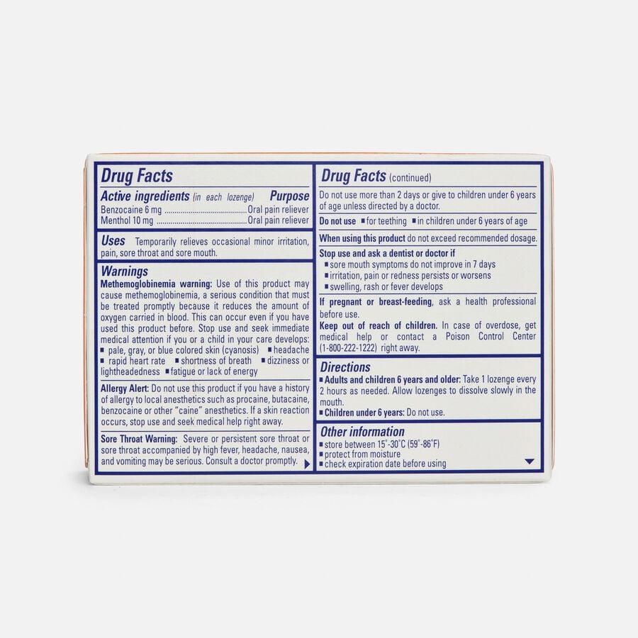 Chloraseptic Citrus Sore Throat Lozenges, 18 ct., , large image number 1