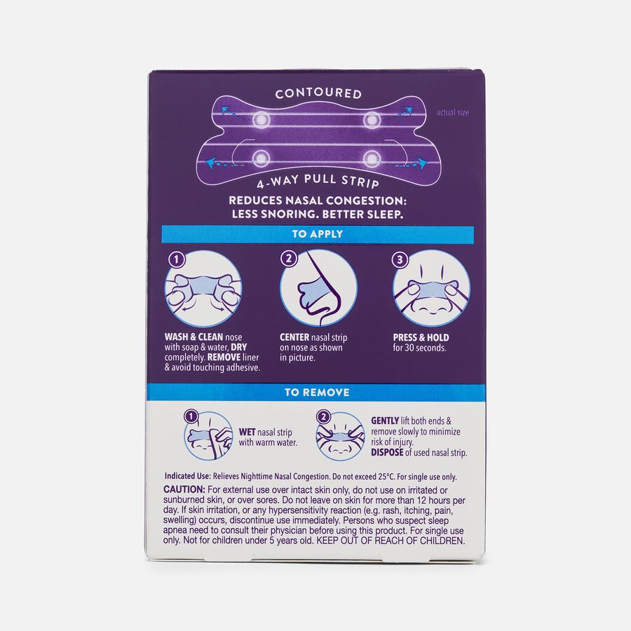 Vicks ZzzQuil Sleep Ultra Nasal Strips, Clear, 26 ct., Clear, large image number 1