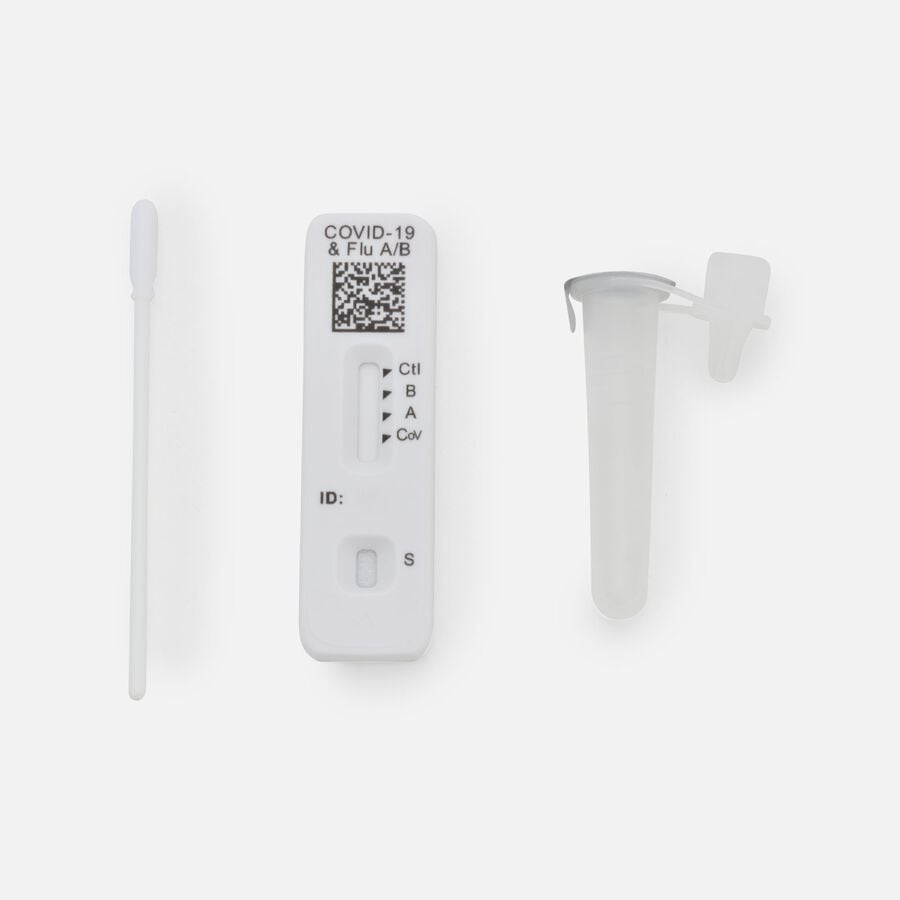 Flowflex COVID-19 & Flu A/B Home Test, 2 ct. (2-Pack), , large image number 1
