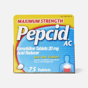 Pepcid AC Acid Reducer Maximum Strength Tablets, 75 ct.