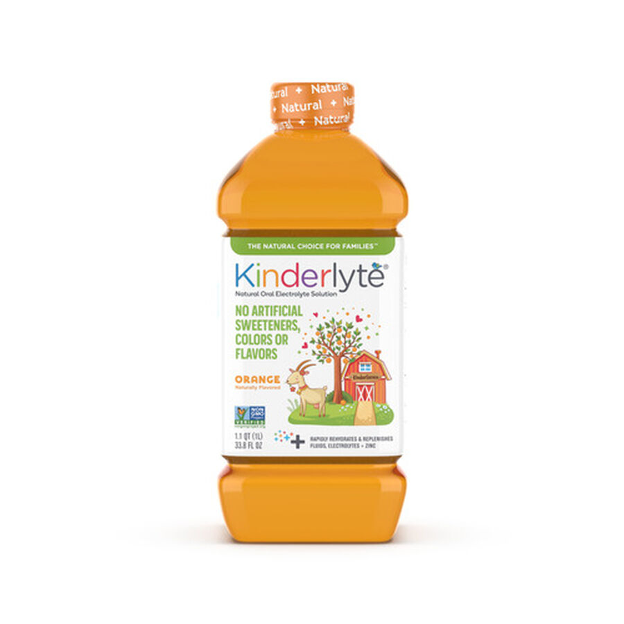 Kinderlyte Natural Oral Electrolyte Solution, Liquid, 33.8 fl oz., , large image number 2