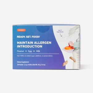 Ready, Set, Food! Early Allergen Introduction System for Babies 4+ Months, Stage 2