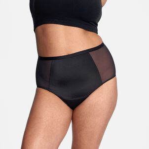 Thinx Comfort Stretch Hi-Waist Period Underwear, Black