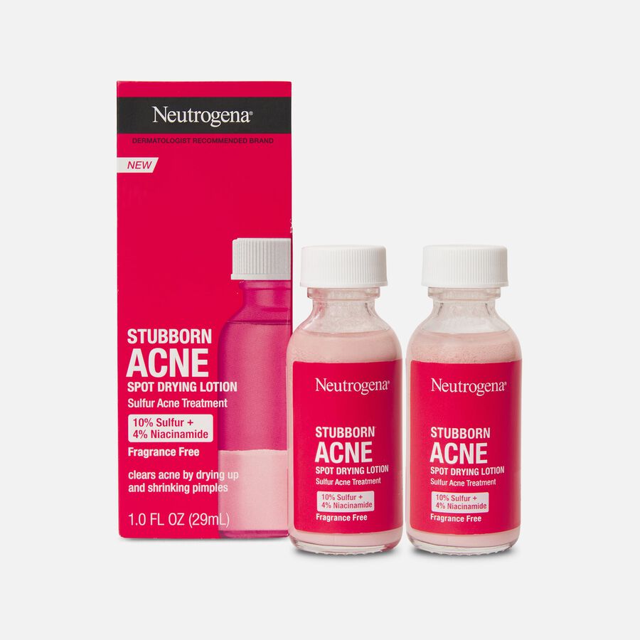 Neutrogena Stubborn Blemish Drying Lotion, 1 fl oz. (2-Pack), , large image number 0