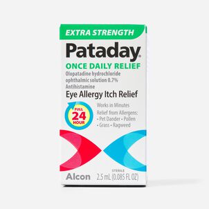 Pataday Once Daily Extra Strength Eye Allergy Itch Drops, 2.5 mL