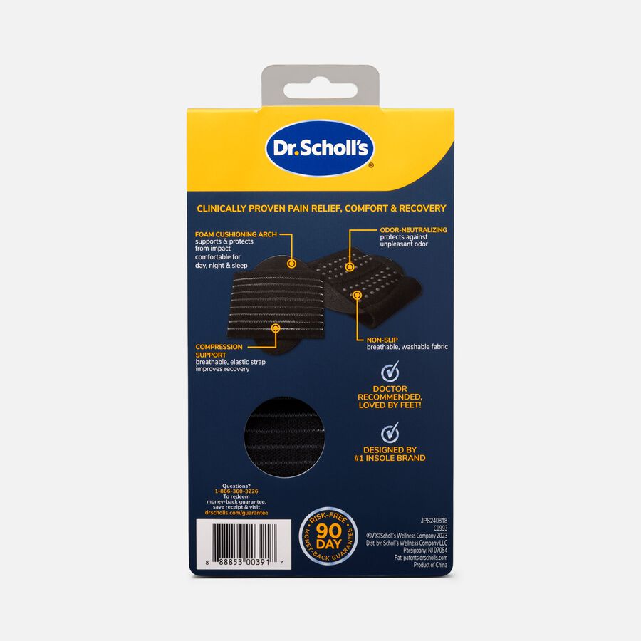 Dr. Scholl&rsquo;s Plantar Fasciitis and Achy Feet Relief Arch Support Sleeve, One Pair, , large image number 1