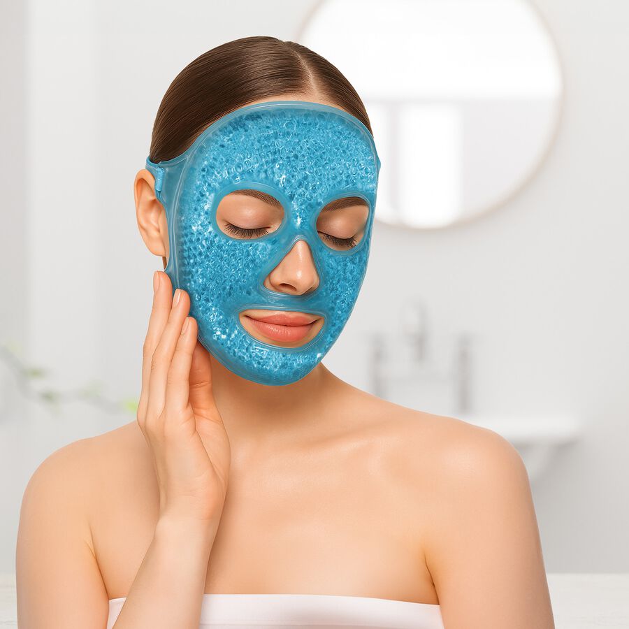 Caring Mill&trade; Full Coverage Gel Bead Face Mask, , large image number 1