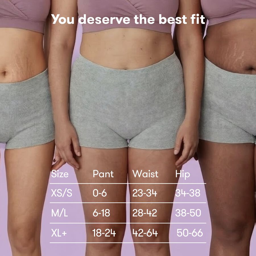Frida Mom Boyshort Disposable Postpartum Underwear (Size Petite), , large image number 4