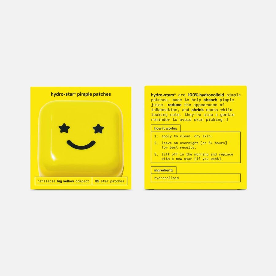 Starface Hydro-Star Pimple Patches + Big Yellow Compact, , large image number 1