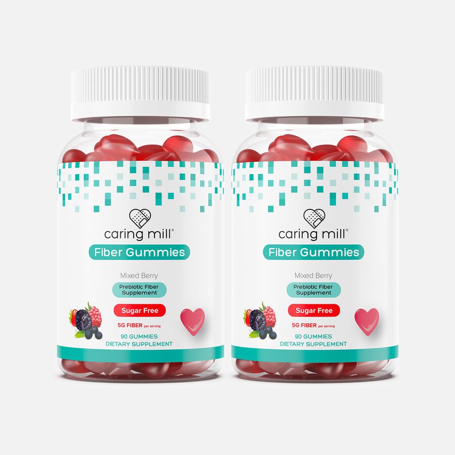 Caring Mill&trade; Fiber Gummy Vitamins, 90 ct. (2-Pack), , large image number 0