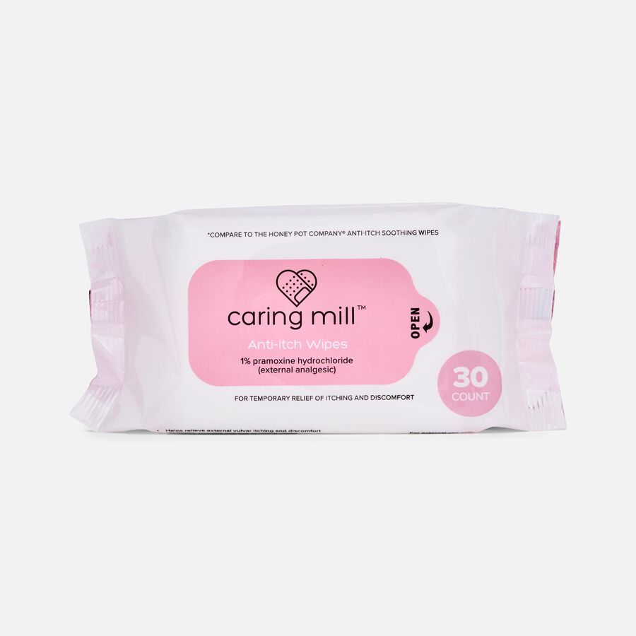 Caring Mill Anti-Itch Feminine Wipes, 30 ct., , large image number 0
