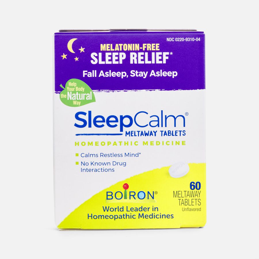 SleepCalm&reg; Meltaway Tablets Homeopathic Medicine, 60 ct., , large image number 0