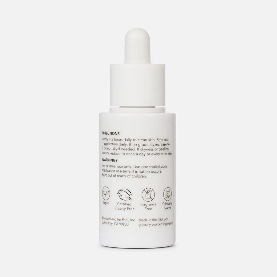 Rael Miracle Clear Complete Acne Serum, 1 fl oz., , large image number 1