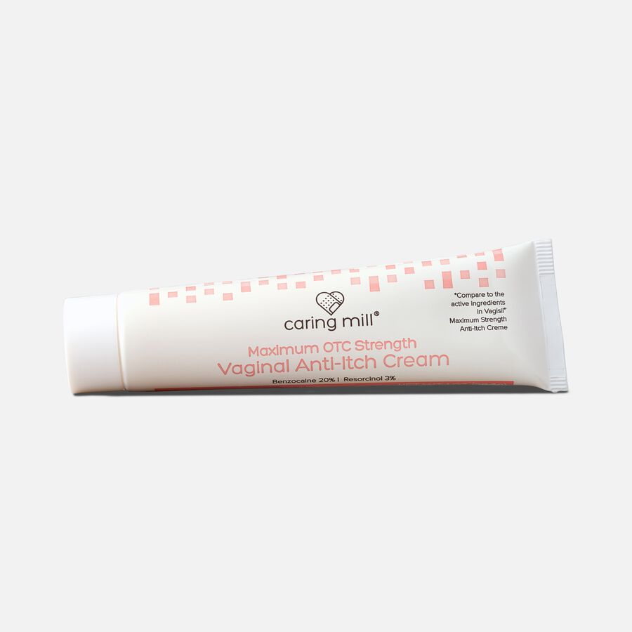 Caring Mill&trade; Maximum Strength Vaginal Anti-Itch Cream, 1 oz., , large image number 2