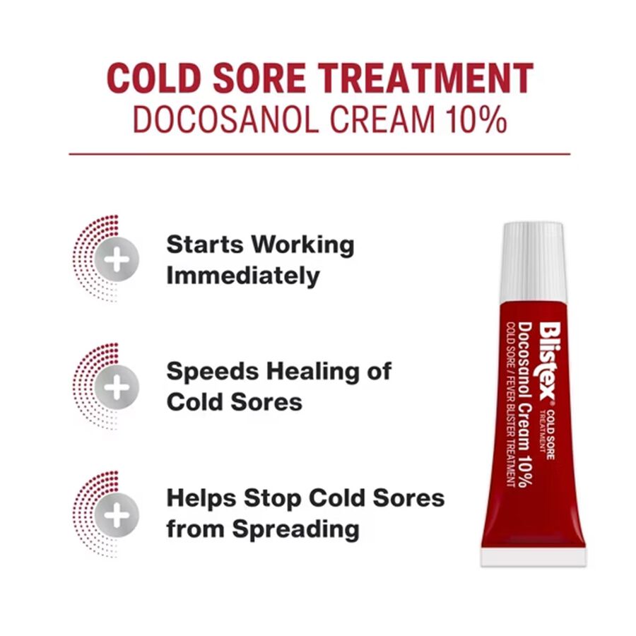 Blistex Cold Sore Duo Pack Fast-Acting Pain Relief And Cold Sore Treatment, 0.07 oz. and 0.15 oz., , large image number 3