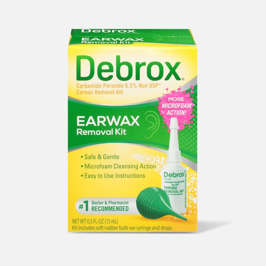 Debrox Earwax Removal Kit, , large image number 0